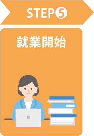 step5、就業開始